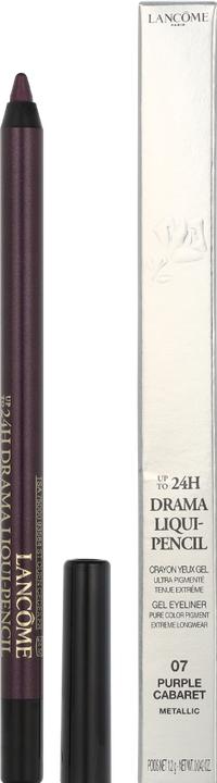 Actual product image Lancôme 24H Drama Liquid Pencil Purple Cabaret Metallic 07 (07 Purple Cabaret Metallic)