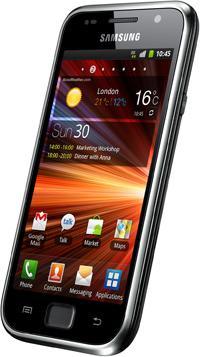 Actual product image Samsung I9001 Galaxy S Plus - Metallic Black (8 GB, Black, 4", Single SIM, 3G)