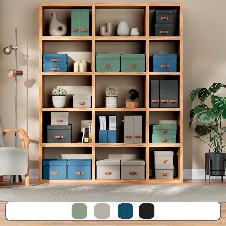 Produktbild Leitz Archivbox Puro Recyclingkarton Klein mit Deckel (A5)