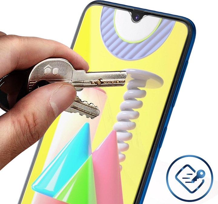 Produktbild Avizar Kristallklare Folie, Glas-Displayschutz (1 Stück, Samsung Galaxy M30s)
