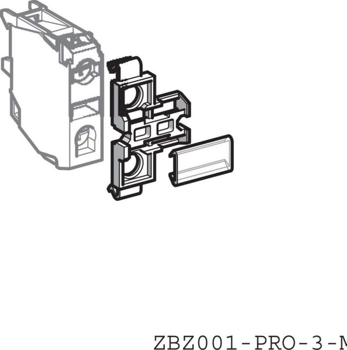 Actual product image APC ZBZ001 Light assembly & accessories Cover clip