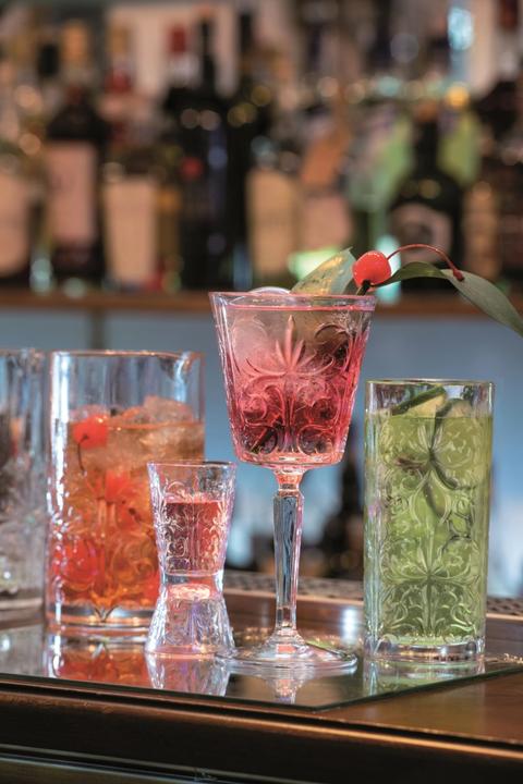 Actual product image Rcr Tattoo Goblet (29 cl, 6 Glasses, Wine glasses set)