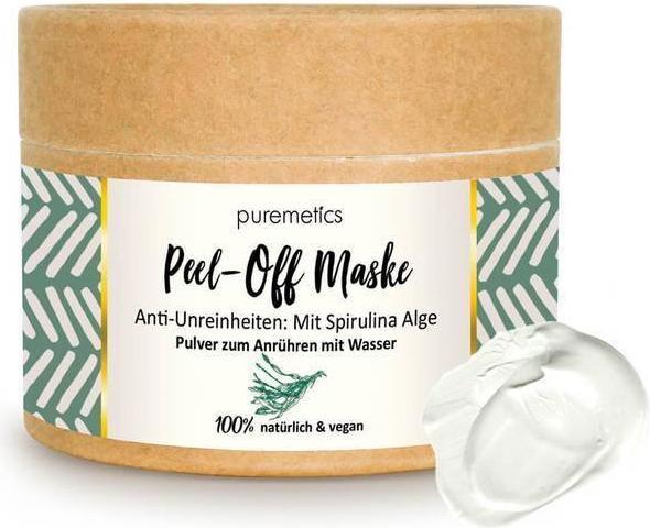 Image du produit Puremetics Peel-Off Maske 'Anti-Unreinheiten: Spirulina' (7 ml)