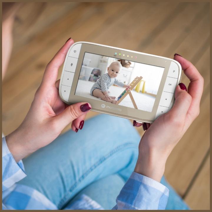 Produktbild Motorola Baby monitor VM50G 5" Gold (Babyphone mit Kamera, 300 m)