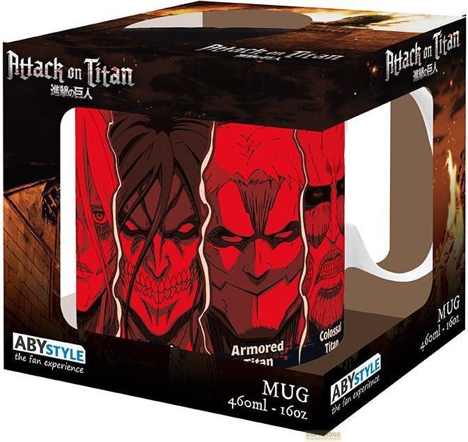 Image du produit ABYstyle L'Attaque des Titans - Les Titans (460 ml, 1 x)