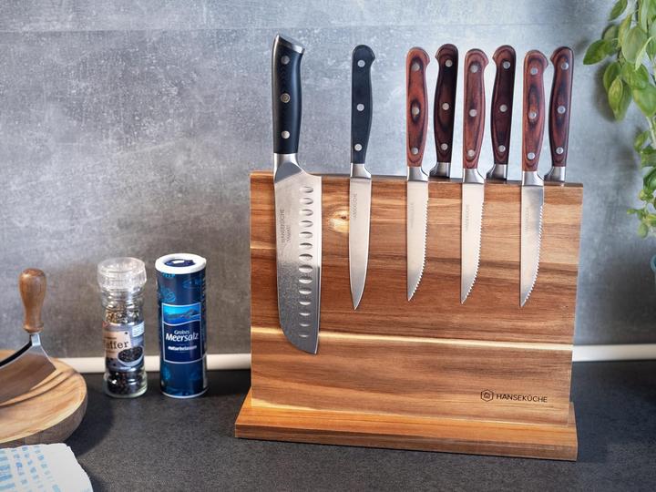 Immagine prodotto Hanseküche Messerhalter Doppelseitig (Holzboden)