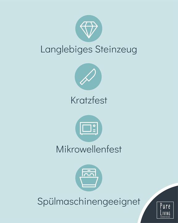 Image du produit Pure Living Interior Design Manhattan Suppenteller-Set für 6 Personen (6 x)