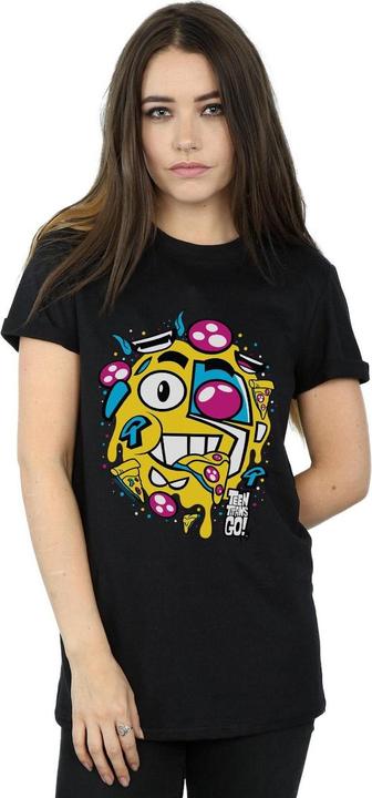 Immagine prodotto Teen Titans Go Pizza Face Maglietta Ampia Donna (M)