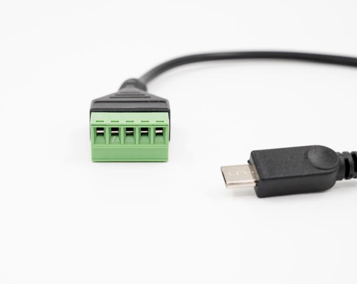 Actual product image Shelly · The Pill · 5-Terminal Add-on