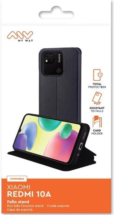 Actual product image My Way Myway Folio Stand Xiaomi Redmi 10a (Xiaomi Redmi 10A, Xiaomi Redmi 9C)