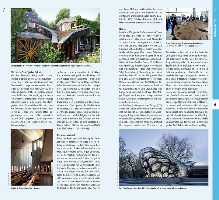 Produktbild Architekturführer Stuttgart (Deutsch, Birgit Schmolke, Uta Schmolke Lambrette, 2020)