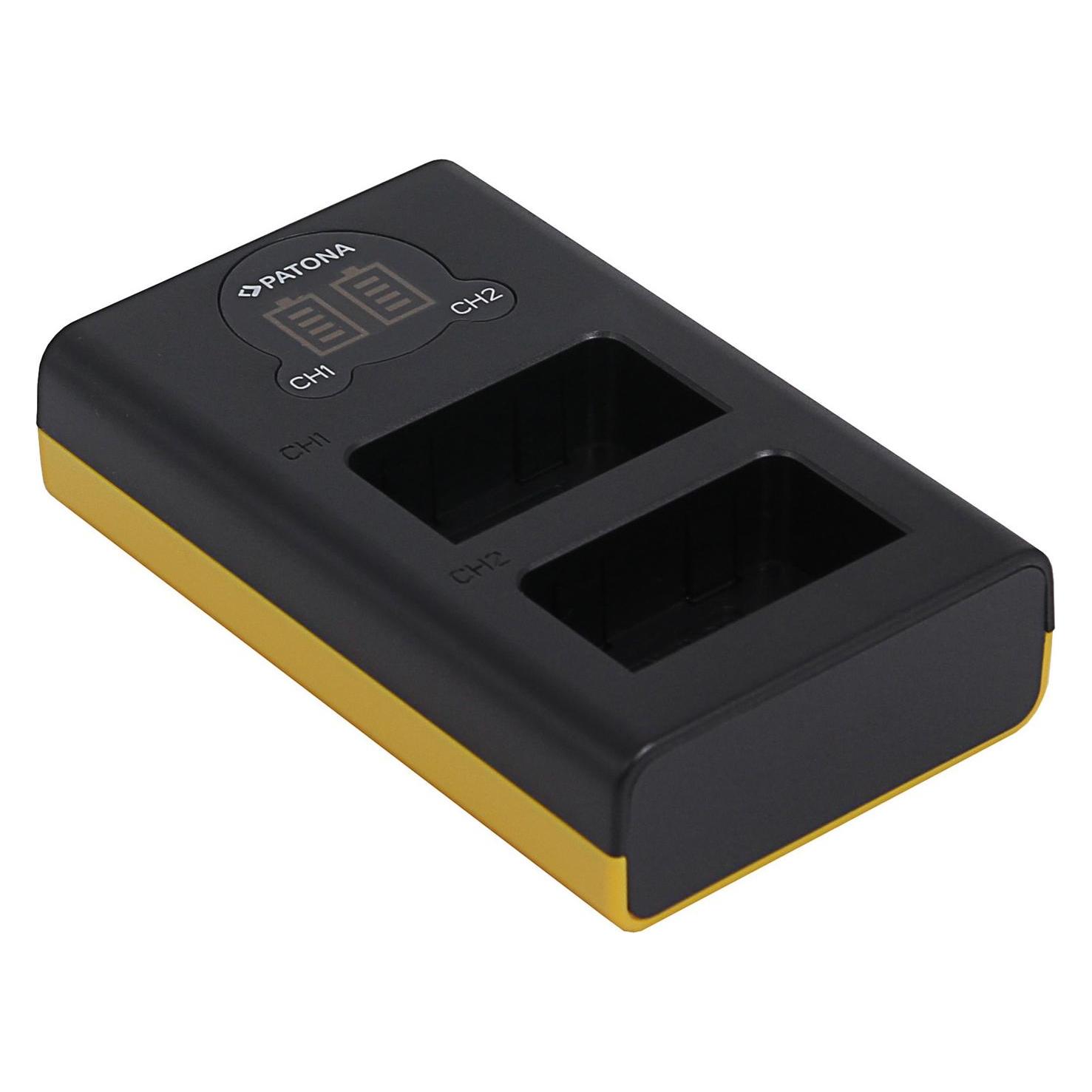 Patona Dual Lcd Usb Ladegerät F. Nikon En-EL25 Z30 Z50 Z Fc (Batterijlader Voor Camera), Stroomvoorziening Voor De Camera