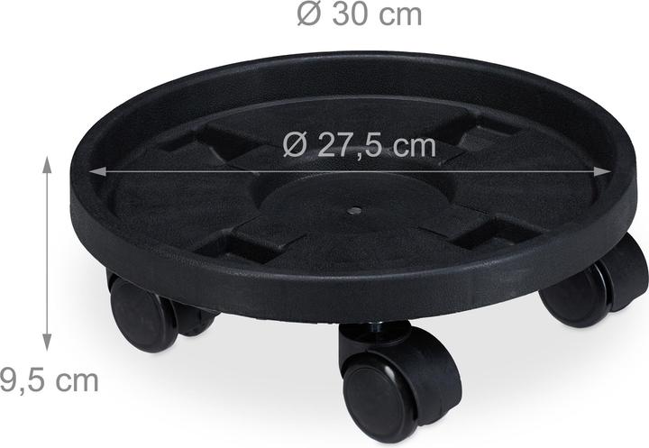Produktbild Relaxdays Pflanzenroller
