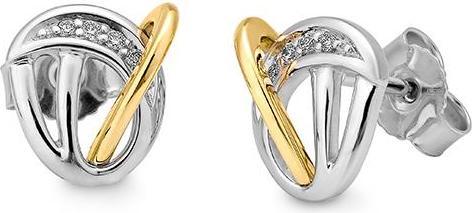 Image du produit Breuning BIJOUX DE L'OREILLE - BRILLE. 0,048 Ct. H/si (585, Or)