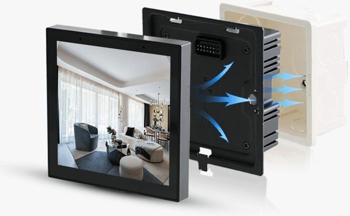 Actual product image Allnet Touch display tablet (8 GB, Black)