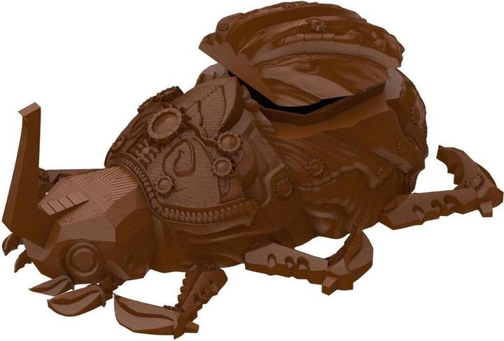 Produktbild Feldherr Fates End Dice Jail Scarab braun 3D gedrucktes Würfel Gefängnis (Kunststoff)