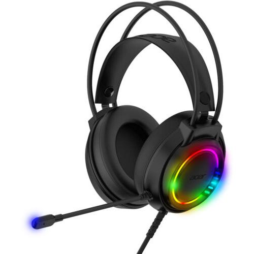 Acer Cuffia C/Microfono USB Gaming Gh1600 LED (Kabelgebunden), Gaming Headset, Schwarz