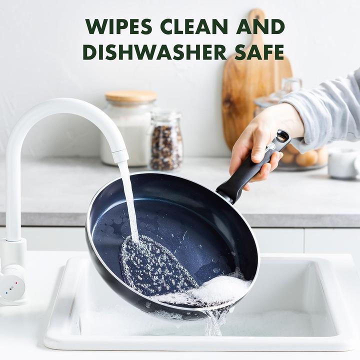 Produktbild Greenpan Torino Keramische koekenpannenset 24 + 28 cm (24 cm, Pfannenset + Topfset, Aluminium)