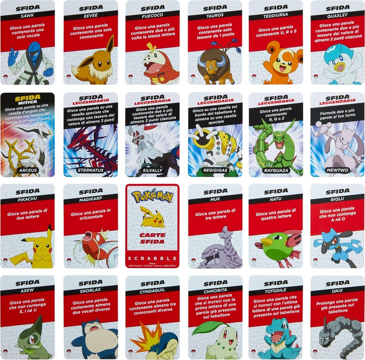 Actual product image Scrabble Pokemon (I) (Italian)