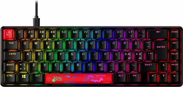 Produktbild HP HyperX Alloy Origins 65 - Mechanical Gaming Keyboard - HX Red (NO Layout) (Eng. Int., Kabelgebunden)