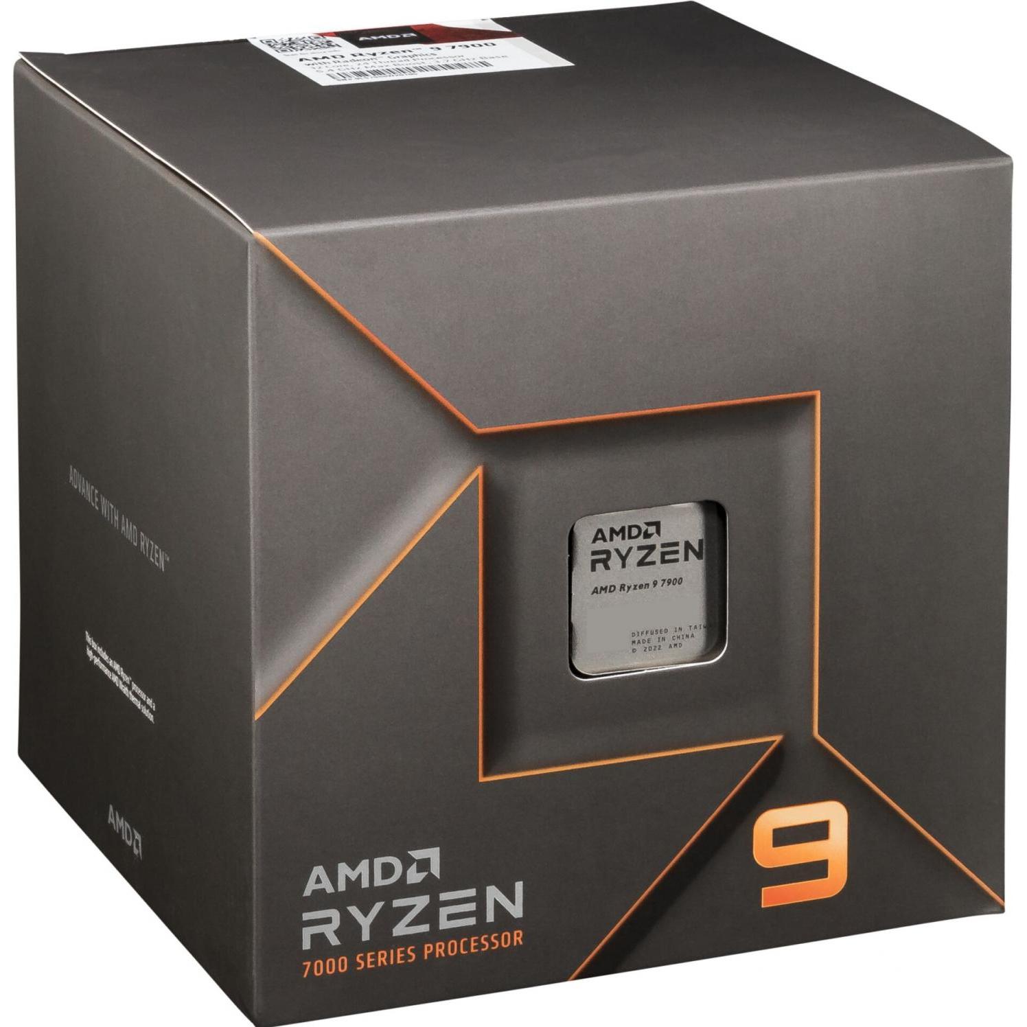 AMD Ryzen 9 7900 (AM5, 3.70 GHz, 12 -Core), Prozessor