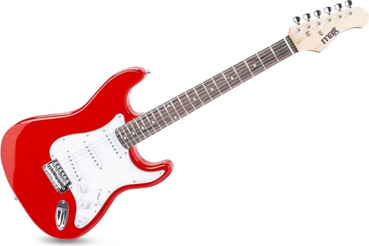 Immagine prodotto Max GigKit Rosso (Chitarra elettrica, Tiglio, Legno)