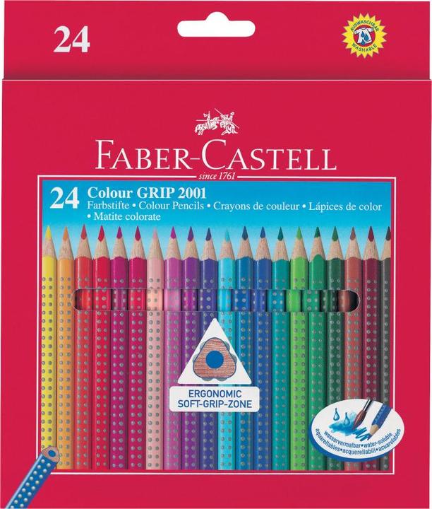 Image du produit Faber-Castell poignée de couleur (24x)