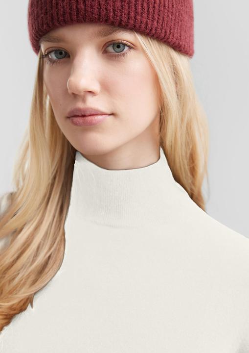 Produktbild s.Oliver Strickpullover Pullover mit Stehkragen aus Viskosemix (XS)