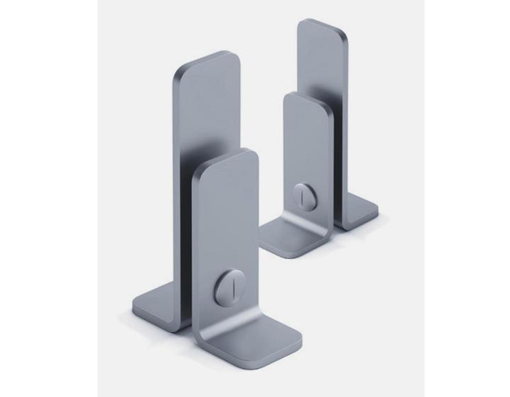 Image du produit Actiforce Accessoires Cloison Support de cloison 2 pces, autocollant