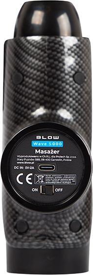 Image du produit Blow Masażer Wave 5000 + 10 końcówek + walizka (32 Marches, 180 min)