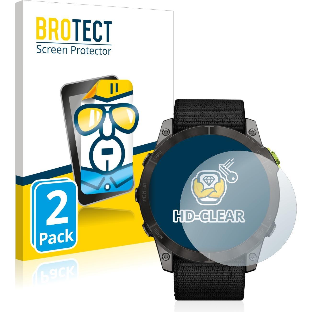 BROTECT Schutzfolie Displayschutz Klar, Smartwatch Schutzfolie, Transparent