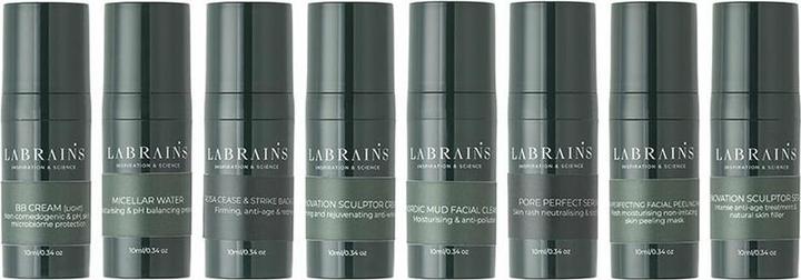 Immagine prodotto Labrains Set Da 8 Pezzi Per Pelle Grassa E Problematica (Set per la cura dei capelli)