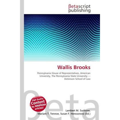 Wallis Brooks, Fachbücher