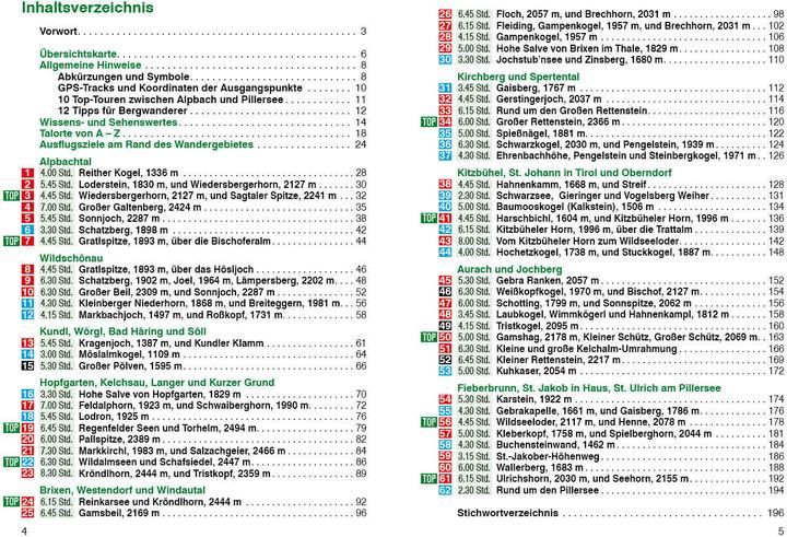 Nährwerte und Zutaten Wanderführer / Kitzbüheler Alpen (Deutsch, Sepp Brandl, 2022)