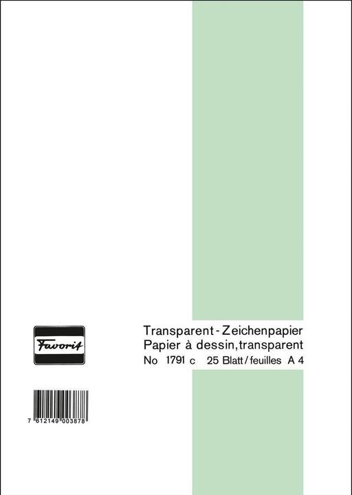 Produktbild Rumold Transparent-Papier-Blöcke (A4, Blanko)