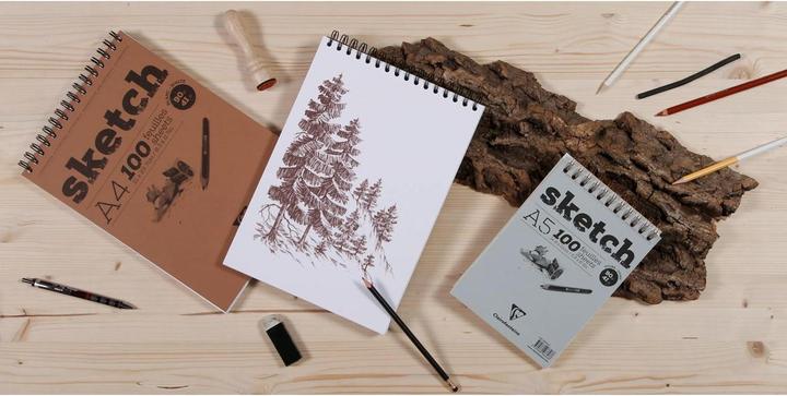 Produktbild Clairefontaine Trockene Techniken (A5)