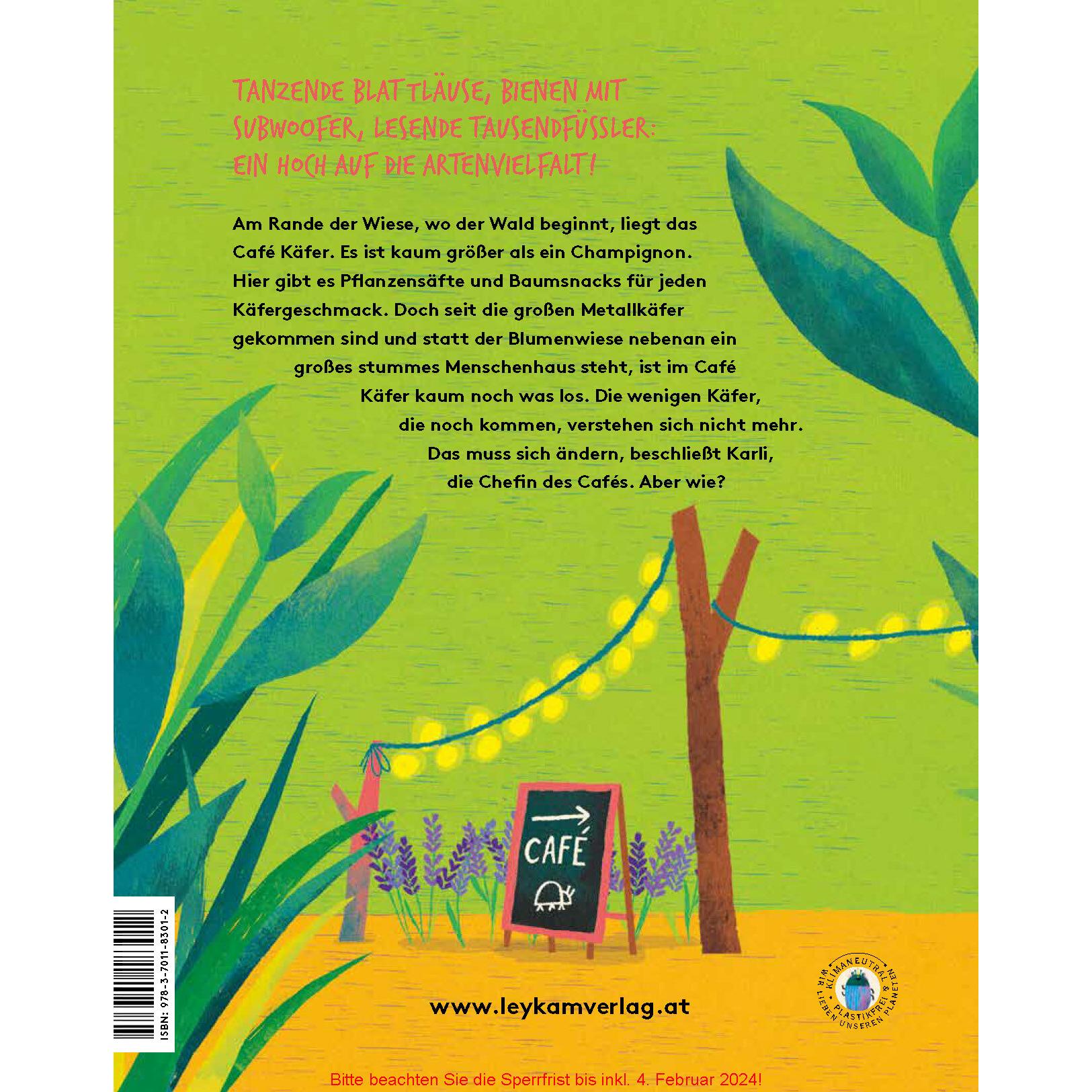Thumbnail - Café Käfer, Kinderbücher von Marie Gamillscheg, Anna Süssbauer