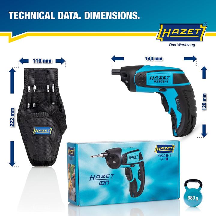 Produktbild HAZET 9230B-1 (Bohrschrauber)