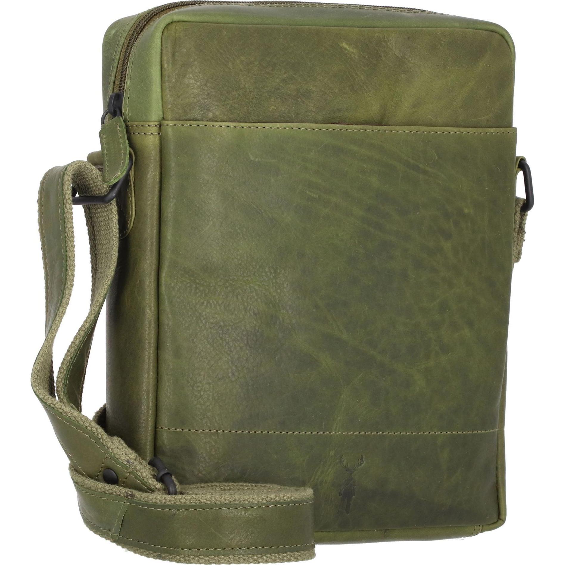 Thumbnail - Jack kinsky, Handtasche, Risör Umhängetasche Leder 20 cm, Grün