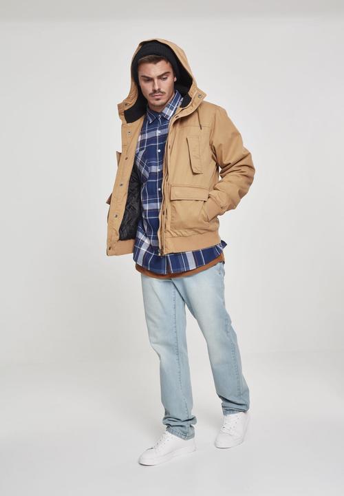 Produktbild Urban Classics Hooded Cotton Jacket (S)