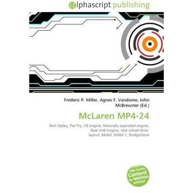 McLaren MP4-24, Ratgeber