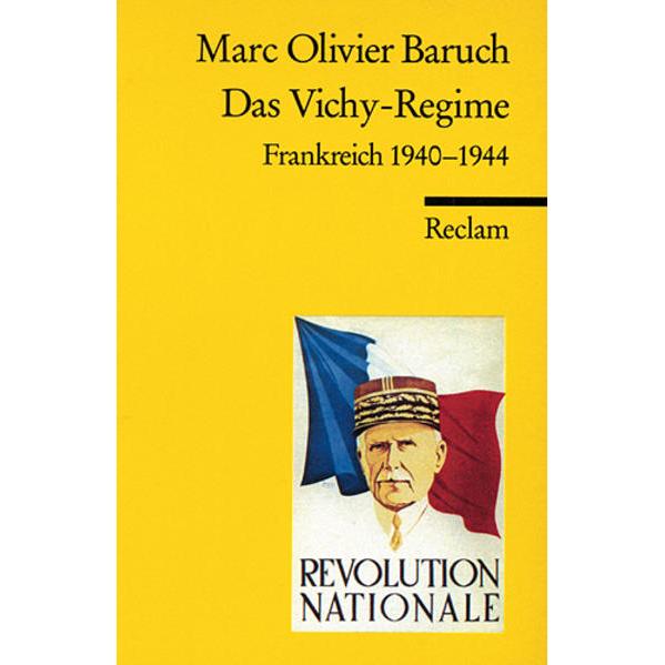 Das Vichy-Regime, Fachbücher von Marc O. Baruch