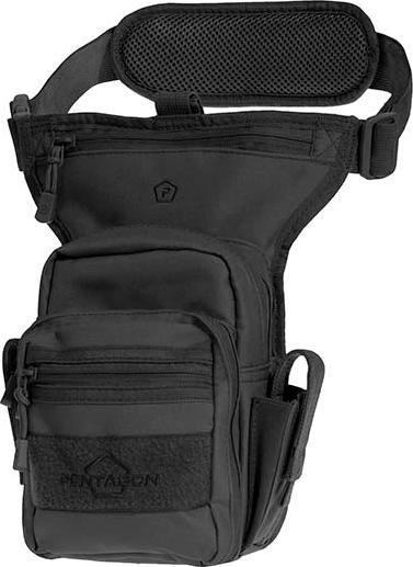 Pentagon Clothing Beintasche MAX-S 2.0 TIGHT POUCH, schwarz (3.70 l)