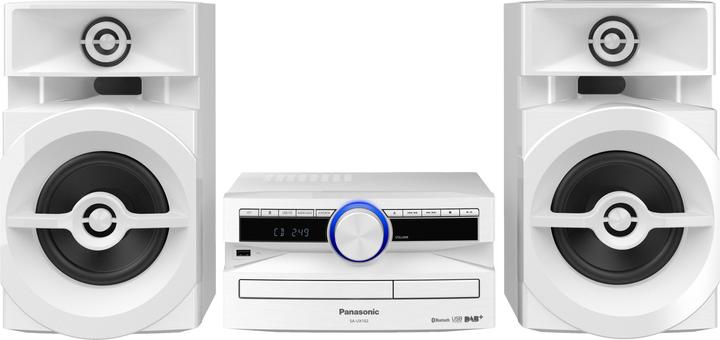 Immagine prodotto Panasonic SC-UX102 Mini impianto audio domestico 300 W Bianco (Lettore CD, Bluetooth, 2x 150 W)