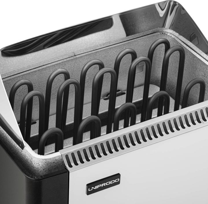 Actual product image Uniprodo Saunaofen Saunaheizgerät Sauna Ofen elektrisch Saunaheizung 9 kW 400 V 3 N
