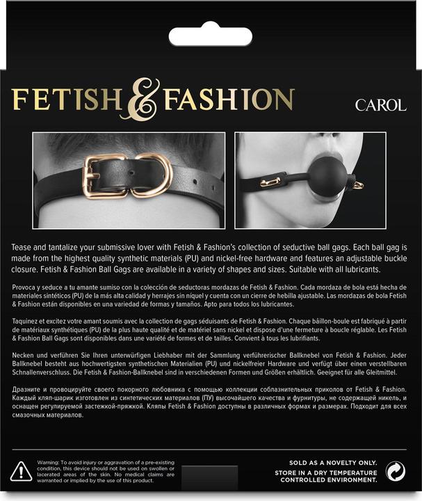 Produktbild NS Novelties fetish & fashion carol black