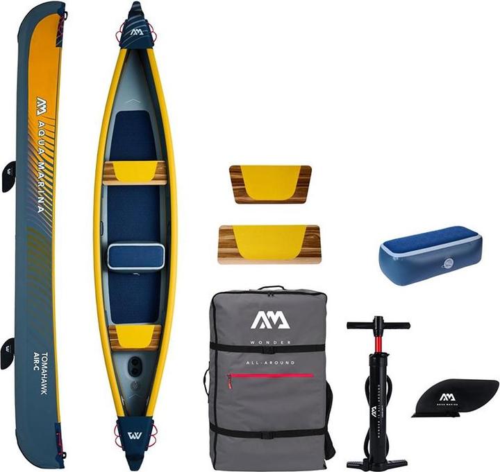 Aqua Marina Tomahawk AIR-C 3-Personen Speed Kajak (3 Personen)