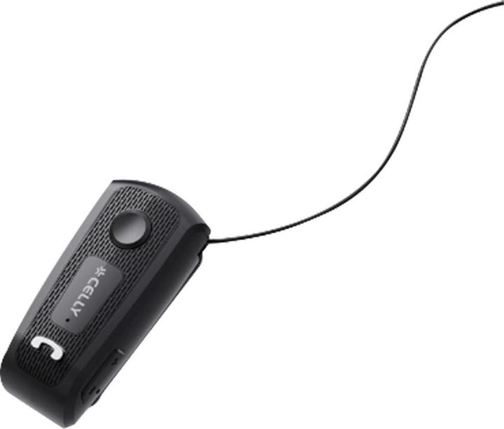 Immagine prodotto Celly - BHCLIPBK Wireless Retractable Mono Headset (NC, Cablato)