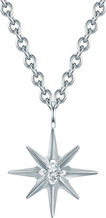 Actual product image Eastside Ladies necklace star - 33914 (Stainless steel, 40 - 45 cm)