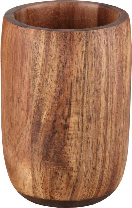Kleine Wolke Madera toothbrush tumbler (7.5 x 7.5 x 10.5 cm)